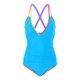 thumbnail image 4 of WILLBEST Traje de Baño Corto para Mujer Traje de Baño de Un Hombro para Mujer Traje de Baño de Bikini Sexy Irregular Color Sólido Monokinis Traje de Baño, 4 of 4
