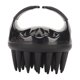 thumbnail image 1 of Masajeador de silicona para el cuero cabelludo, cepillo ergonómico negro para eliminar la caspa y el crecimiento del cabello., 1 of 14