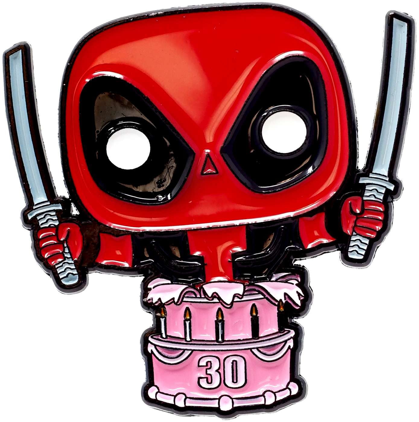 Funko Marvel Collector Corps Deadpool 30th Birthday Enamel Pin