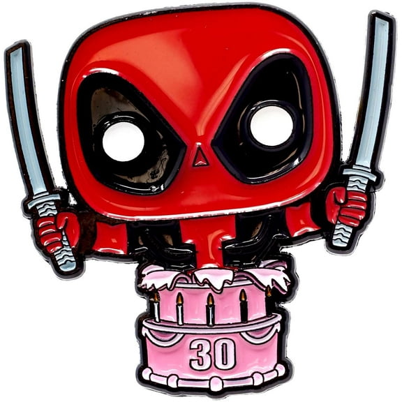 Funko Marvel Collector Corps Deadpool 30th Birthday Enamel Pin