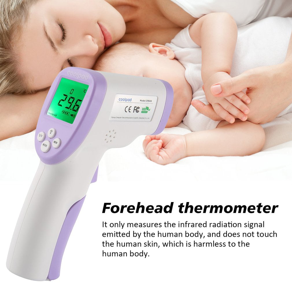 Forehead Skin Baby Thermometer Digital Thermometer Infrared IR Non Contact 