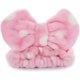 thumbnail image 2 of Paquete de 2 gomas elásticas para el pelo con nudo para lavado de cara, maquillaje, ducha, terma, masaje y deportes (2 x rosa), 2 of 5