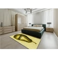 thumbnail image 4 of Ahgly Company Indoor Rectangle Patterned Oak Brown Area Rugs, 5' x 8', 4 of 6