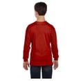 thumbnail image 3 of Hanes Youth Authentic ComfortSoft Long-Sleeve T-Shirt Deep Red S, 3 of 3