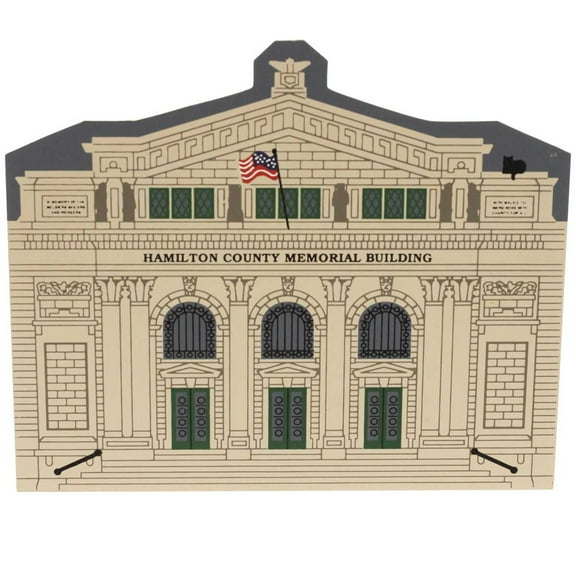 5.00In Memorial Hall, Wood, Landmark Cincinnati Cstm4992