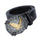 thumbnail image 3 of Unisex Casual Eagle Indian Chief Americana Western Cowboy Hebilla De Cinturón De Cuero Sunnimix Western Cowboy Belt, 3 of 8