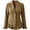 Khaki, variant on Cmtiyu Ruffled Jackets for Women Long Sleeve Lapel Button Down Wine Corduroy Jacket Dressy Casual Lightweight Fall Jacket S-3XL