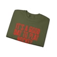 thumbnail image 3 of Hockey Player Sweatshirt Gifts Crew Neck Shirt Long Sleeve Unisex, 3 of 7