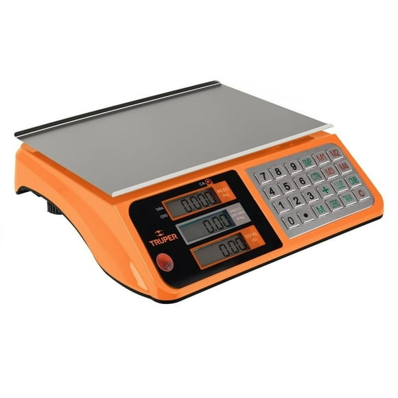 Báscula Electrónica Multifunciones 40kg Truper Truper BASE-40