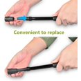 thumbnail image 4 of 6 Pcs / 3 Paires Embouts Protecteurs en Caoutchouc pour Bâtons de Marche Nordique Protecteurs d'Asphalte pour Bâtons de Randonnée, 4 of 5