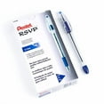 thumbnail image 2 of Pentel® R.S.V.P.® Ballpoint Pens, Fine Point, 0.7 mm, Clear Barrel, Blue Ink, Pack of12, 2 of 2