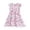 Blanc, variante sur LUOGENLI Robe Décontractée pour Enfants à Fleurs, Longueur Genou, Manches Volantées, Robe Décontractée Convenant (Jaune Taille 3-4 Ans)