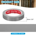 thumbnail image 2 of 0.8"x0.007" Bookbinding Tape, 22 Yard Cloth Bookbinding Repair Tape Book Binding Tape Self Adhesive for Repairing Old Books, Silver, 2 of 5