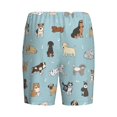 thumbnail image 5 of Naloa Dog Pets Men's Short Pajama Pants, Lounge Comfort Shorts with Elasticized Waistband and Side Pockets - X-Large, 5 of 9