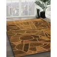 thumbnail image 3 of Ahgly Company Machine Washable Indoor Rectangle Transitional Red Brown Area Rugs, 7' x 10', 3 of 7