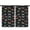 Dachshund and Sweater, variant on Dachshund and Sweater Black Pattern Insulated Teens Curtains Set Of 2, Bedroom Essentials, Toddler Room Decor 52"x84"