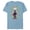Ocean Blue, variant on Marvel Holiday Christmas Avengers Holly Thor Nutcracker - Short Sleeve Blended T-Shirt for Adults - Customized-Yellow