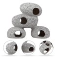 thumbnail image 4 of 1pc Creative Stone Ornament Fish Tank Decor Chic Fish Rest Cave Fish Shelter, 4 of 4