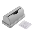 thumbnail image 3 of Wosthever Dispensador moderno de bolsas de basura para montaje en pared, mueble decorativo para sala de estar Organizadores de utensilios de cocina Gris 15.1x7.5x6.3 cm, 3 of 6
