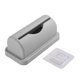 thumbnail image 1 of Bearachild Dispensador moderno de bolsas de basura para montaje en pared, mueble decorativo para sala de estar Organizadores de utensilios de cocina Gris 15.1x7.5x6.3 cm, 1 of 6