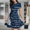 thumbnail image 2 of Bereavement Gifts Memorial Gifts For Loss Of Loved One Sympathy Women's Classic Swing Skater Dress Casual Work Party Cocktail Dresses, 2 of 6