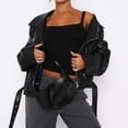 thumbnail image 1 of Chaleco Túnica Básico Chaleco tipo túnica básico para mujer, top sin espalda con tirantes finos, atuendo diario (negro L) Cgtredaw Para estrenar, 1 of 6