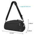thumbnail image 6 of Mosiso Rear Seat Waterproof Cycling Bag 12 l, Black, 6 of 7