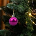 thumbnail image 4 of KCEHTA 24Pcs Christmas Ball Ornaments 1.18" Shatterproof Plastic Christmas Balls Christmas Tree Ball Ornaments Christmas Tree Hanging Decorations Indoor Home Party Decor, 4 of 7