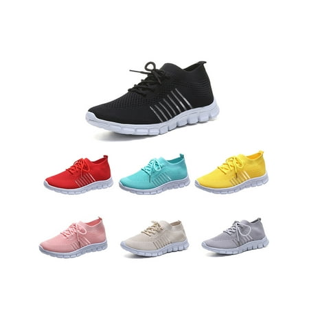 

Crocowalk Women Wide Width Sneakers Hiking Running Breathable Trainers Non Slip Summer Shoes
