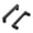 3 Inch Hole Center-10, variant on 20 Pack Solid 3 Inch Hole Center Square Cabinet Handles Matte Black Drawer Hardware