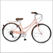 Micargi Bicycles 39 in. 700C V7 Peach Roasca-7SP City Bike