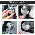 thumbnail image 3 of 2 PCS 360° Rotation Blind Spot Mirrors, HD Wide Angle with 3M Self-adhesive Blind Spot Mirrors Adjustable Angle Blind Spot Mirror(Silver)，JUN, 3 of 4