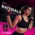 thumbnail image 4 of DXM SPORTS Weightlifting Workout Gym Gloves for Women - X-Large, Pink, 4 of 7