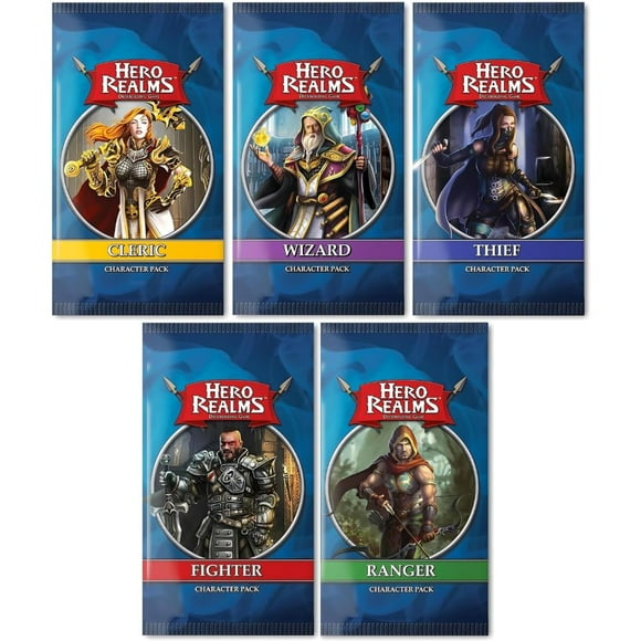 Paquete de personajes: Hero Realms White Wizard Games