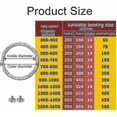 thumbnail image 5 of Metal Turntable Bearing, Round Swivel Base, 360 Rotatable, Single Row Ball Bearings, For Heavy Duty, 40cm, 5 of 5