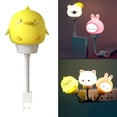 thumbnail image 4 of Luz nocturna decorativa portátil con control remoto regulable para armario de niños y bebés Patito amarillo, 4 of 8