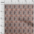 thumbnail image 1 of oneOone Viscose Chiffon Fabric Floral & Paisley Block Print Fabric BTY 42 Inch Wide, 1 of 4