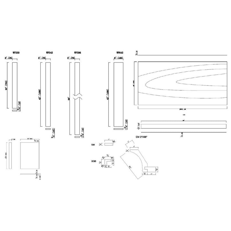 Brookings 3 in. x 96 in. Cabinet Filler Strip in Espresso Brookings 3 in. x 96 in. Cabinet Filler Strip in Espresso