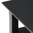 thumbnail image 5 of Trent Home Solid Wood 19 " Square Transitional End Table in Black, 5 of 5