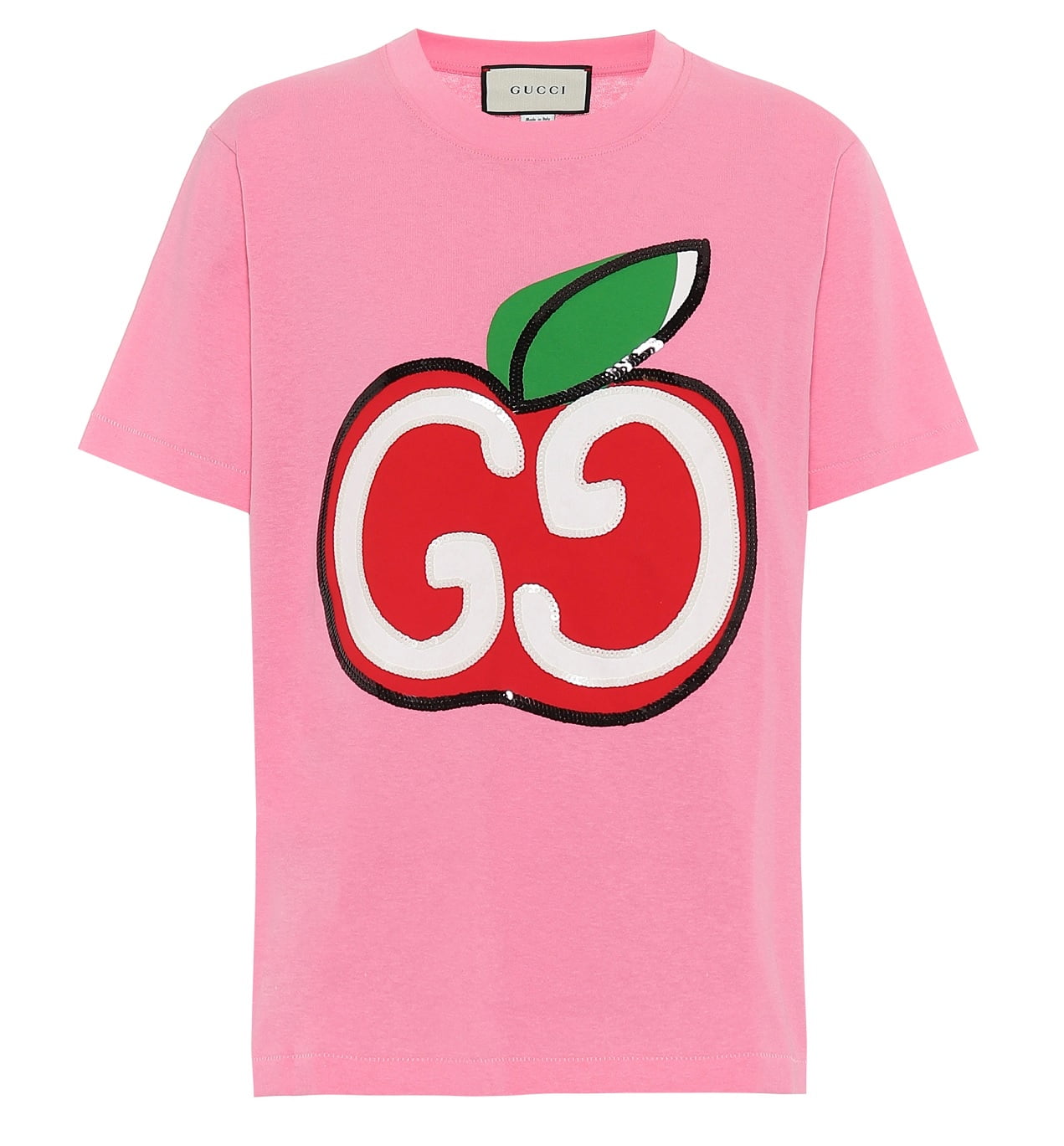 Gucci - Gucci GG Apple Logo T-Shirt 
