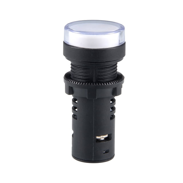 Unique Bargains Clignotants Ac / Dc 24V, Double Couleur LED Rouge / Vert Montage du Panneau Affleurant 7/8 '22mm