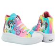 thumbnail image 3 of Tenis Niña Luces Led Botas Botin Moda Colores y Unicornio Urbano SCAPE M-345 TRANY BCO UNIC 16 cm., 3 of 5