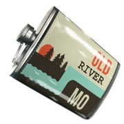 NEONBLOND Flask USA Rivers Old River - Missouri