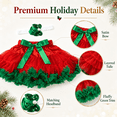 thumbnail image 3 of Christmas Yard Goose Dress Costume Set - Porch Goose Holiday Attire Full Outfit For Front Porch Lawns Patio Garden Winter Xmas Outdoor Decor, 3 of 12