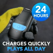 Wearable Bluetooth Speaker Clip-On Wireless Water-Resistant Mini Speaker