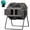 Coffee, variant on 43 Gallon Compost Bin Outdoor, Assemble Tumbling Composter, Dual Chamber Composter Tumbler, Rotating Compost Bin for Outside, Backyard, Garden and Yard, Coffee