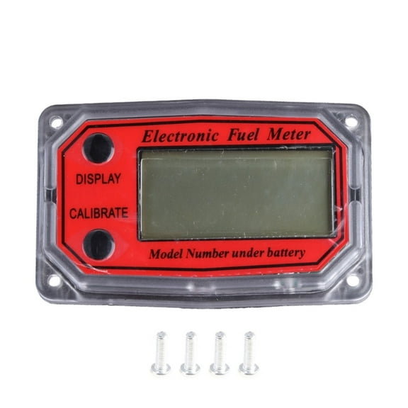 Turbine Flow Meter, Meter Display Chip Electronic Digital Flowmeter Liquid Water Meter Fuel Meter Gas For DIESEL Fuel