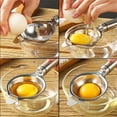 thumbnail image 5 of Kitchen Egg Yolk Divider Strainer, Durable Stainless Steel, Easy to Clean  Store, 5 of 6