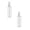 White, variant on 1 Pc Small Spray Bottles, 100ML Clear Empty Fine Mist Travel Size Mini Bottles, Pump Spray Cap Refillable Liquid Containers for Face Cleaning Gardening Skin Care, 1.5 x 1.5 x 5.1 Inch