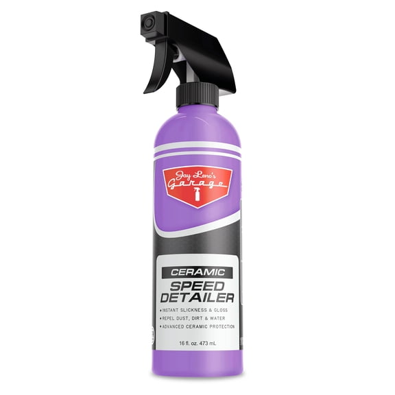 Jay Leno's Ceramic Speed Detailer (16 oz) - Easily repels water and containments for Cars & Trucks